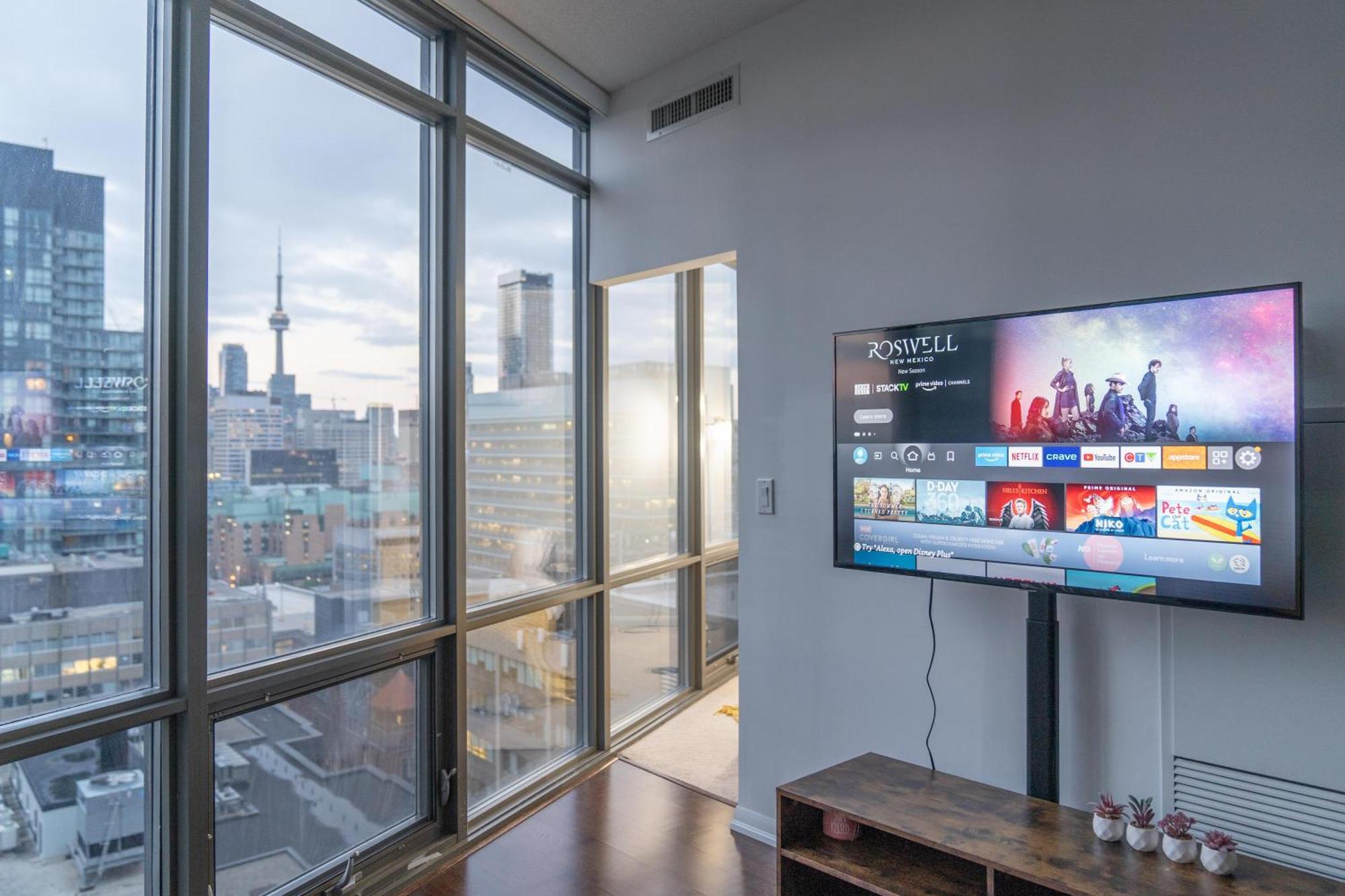 Great View High Rise In Central Toronto Esterno foto